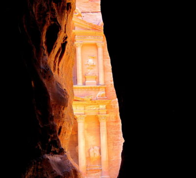 Durchblick durch Siq