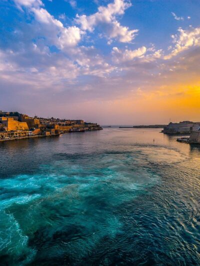 Malta Hafeneinfahrt