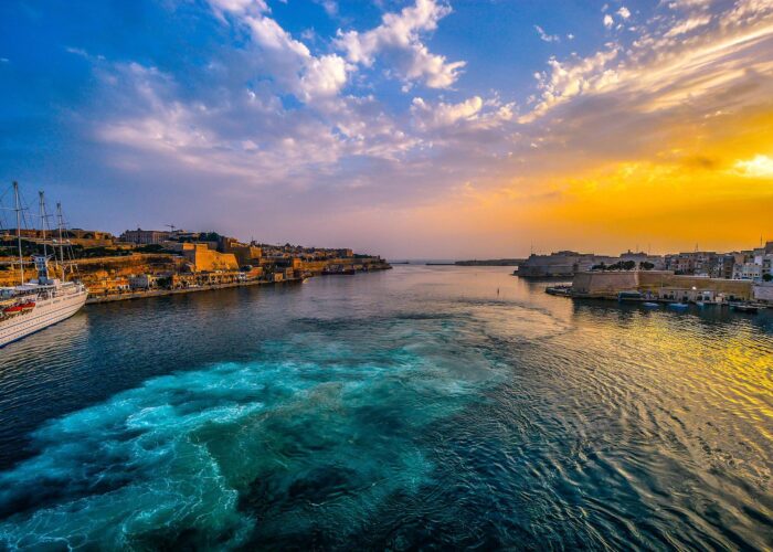 Malta Hafeneinfahrt
